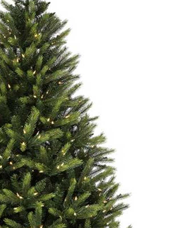 7.5' Kingston Spruce w/ 1000 LED Clear Lights - Image 3